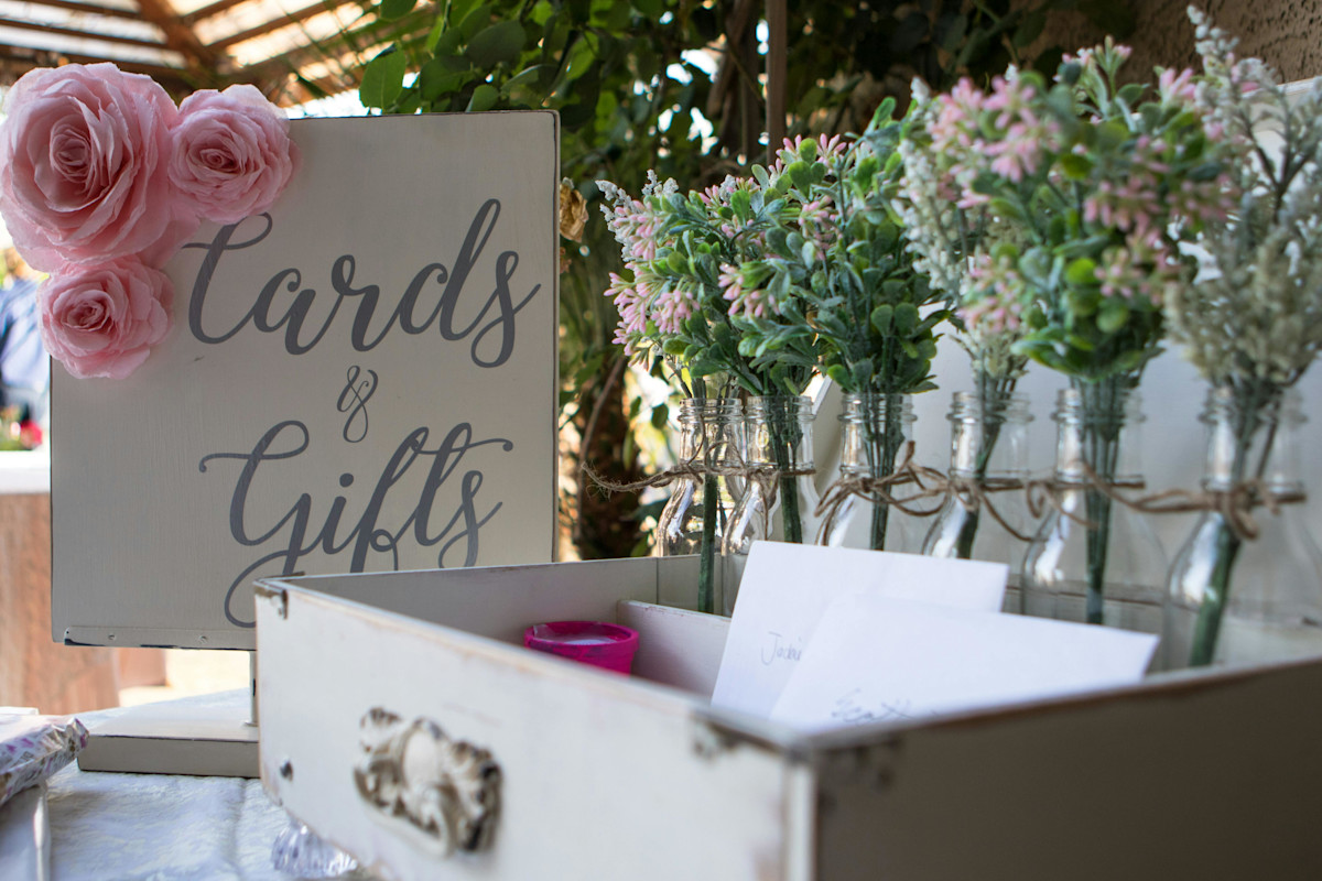 Artistic Floral Sign