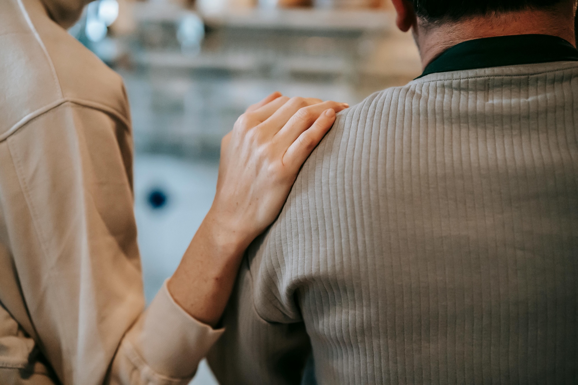 Comforting a Colleague